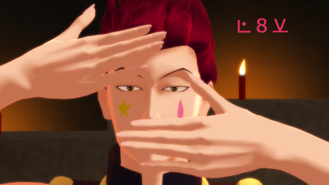 ヒソカ Hisoka MMD model