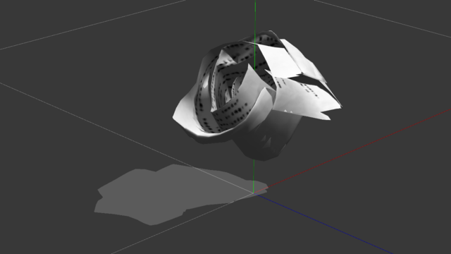 くしゃくしゃに丸めた紙v1.0