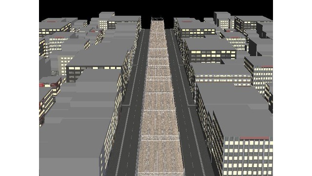 高架下商店街複線の街