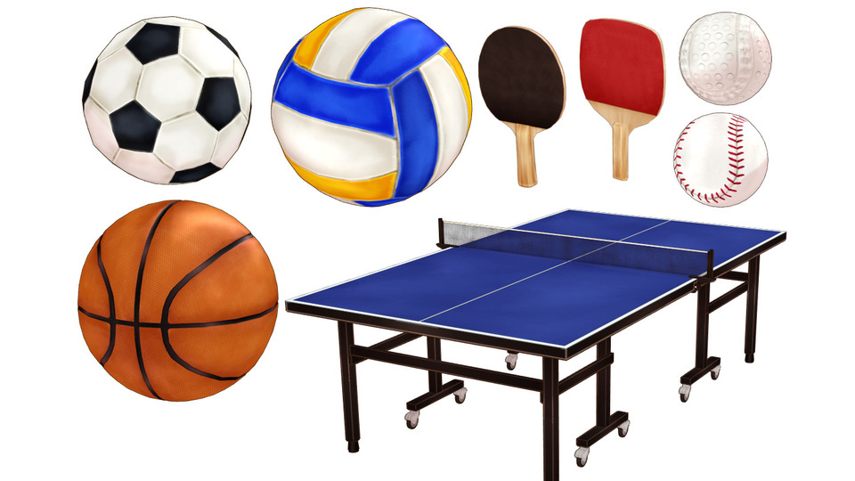 スポーツ用品セットver1.0