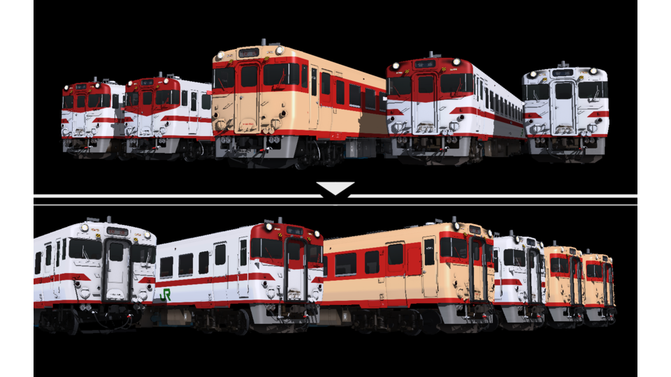 Kuiha_キハ58盛岡車