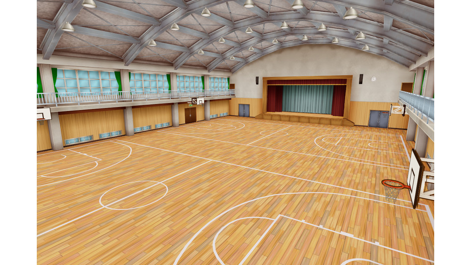 廃墟っぽい体育館ver1.0