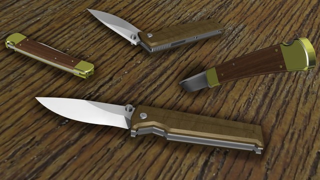 フォールディングナイフ２種
