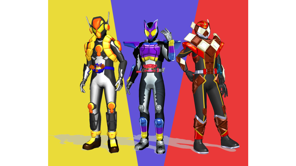 仮面ライダーガヴライダーズ＆Got Boost?ダンスモーション