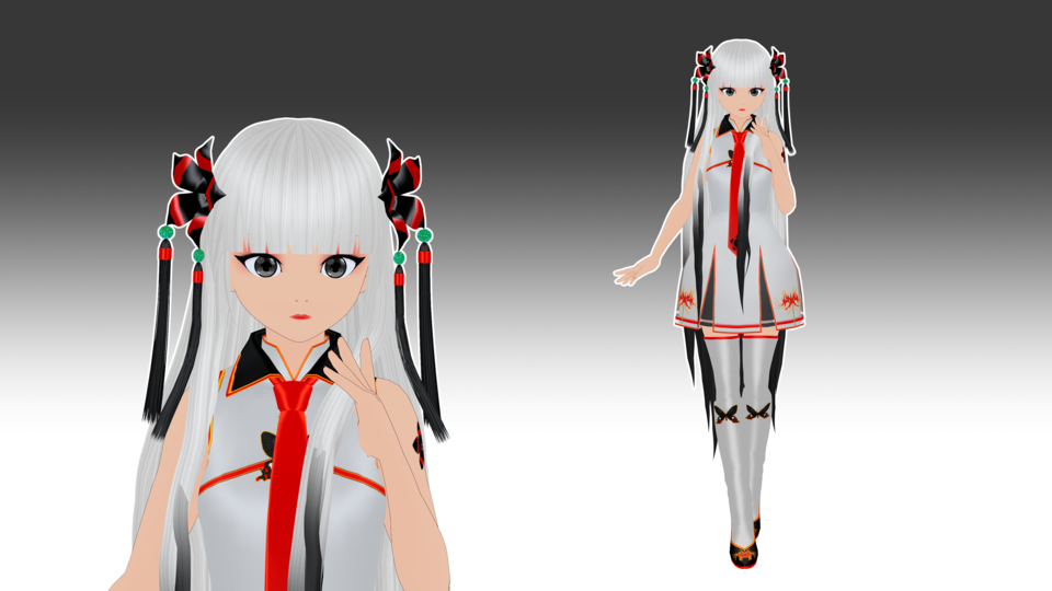 MMDひぐらし 園崎魅音 Ver1.01 - BowlRoll