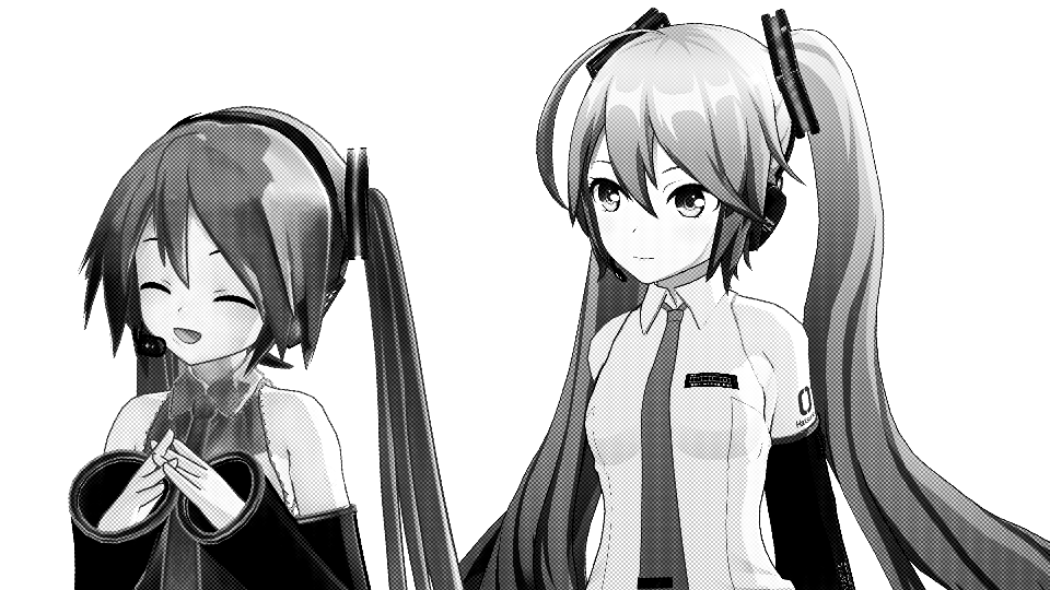 【MME】水墨調&漫画調セット