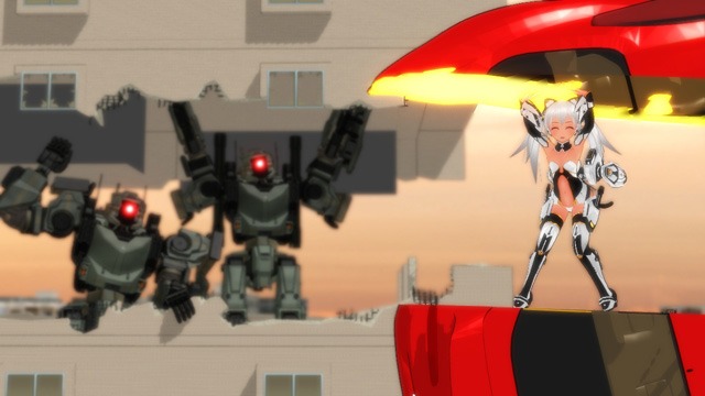 「ミリス」倒壊するビルなど