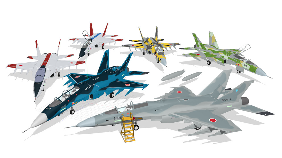 FSX 次期支援戦闘機 川崎重工案 ver2.1