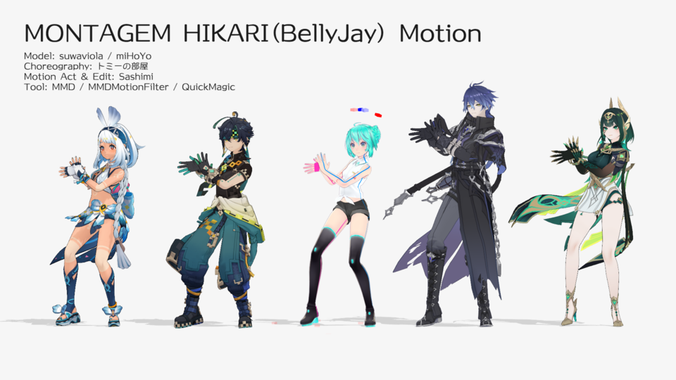 MONTAGEM HIKARI - Dance Motion