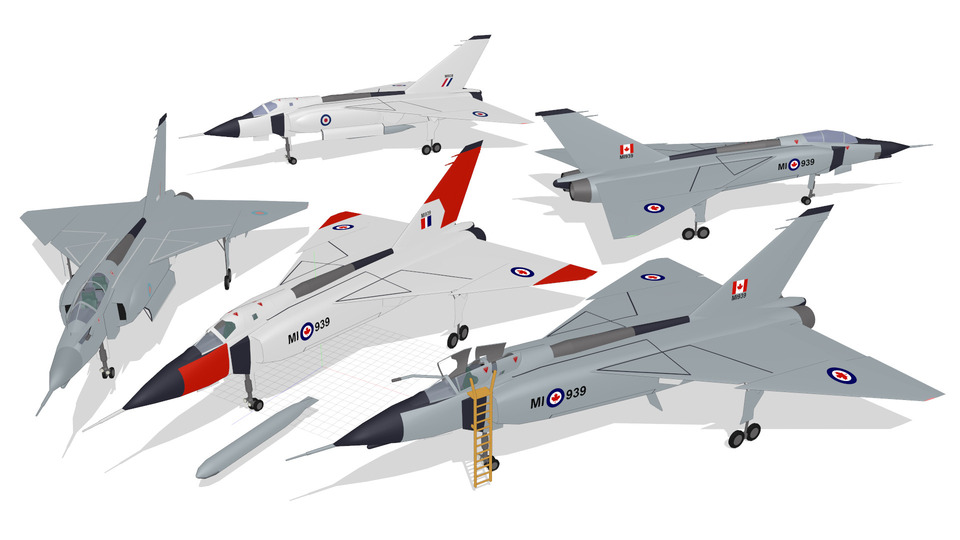 CF-105 Arrow 戦闘機 ver2.0