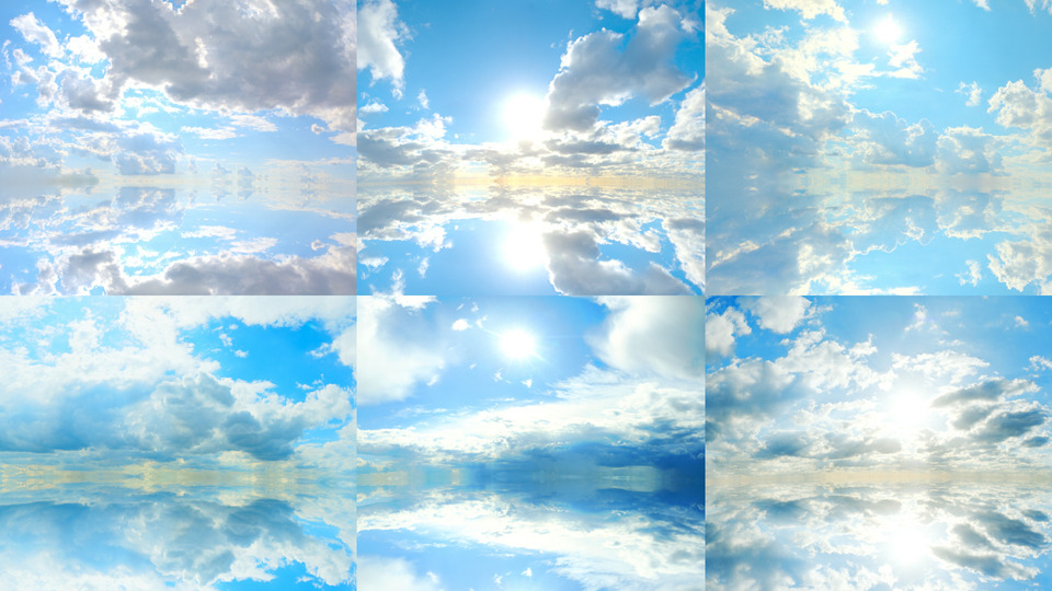 雨上がりの空