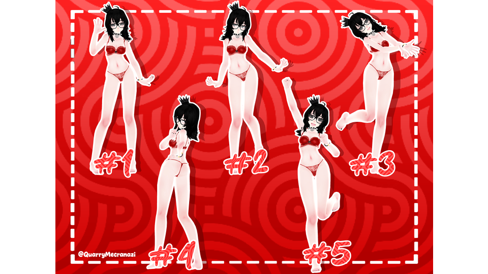 MMD Random Pose Pack