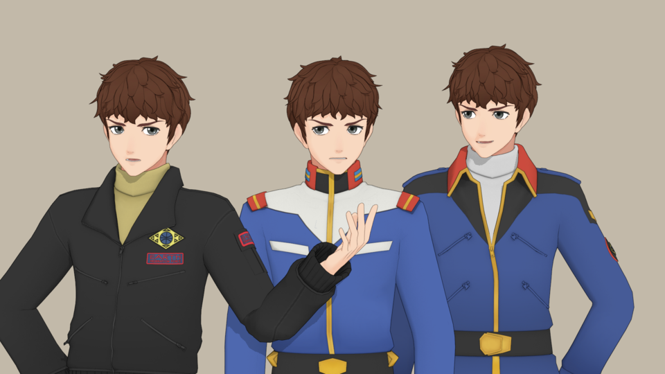 デメキッパ式アムロ・レイ