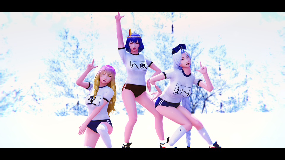 なまらめんこいギャル カメラモーション