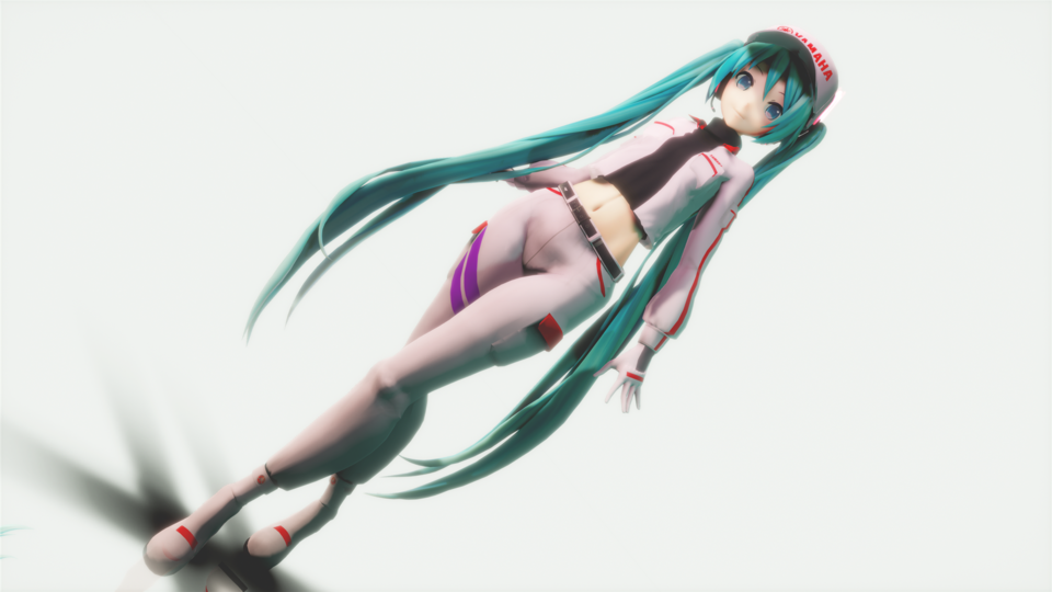 感じて動きだす初音ミク