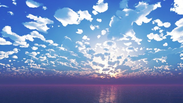 スカイドーム(朝の雲) VOL.BB4