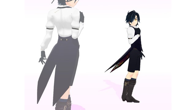 春アキ式少年風燭台切光忠-燕尾ベストver0.1.1