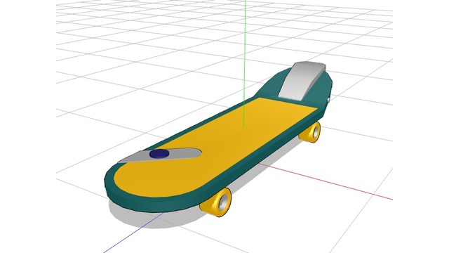 コナン君のスケボー