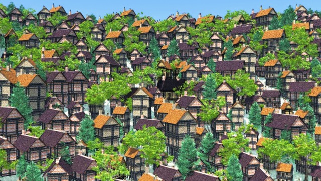 スカイドーム(昼間の家並み) VOL.PP2