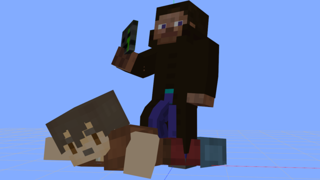 いとふゆ式Minecraftモデル二種