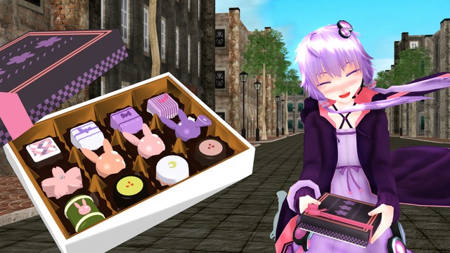 ゆかりさんイメージチョコ