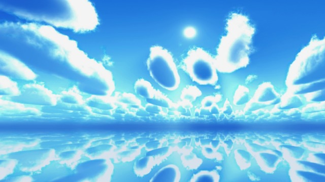 スカイドーム(メルヘン調の青空) VOL.SS3