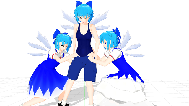 くせっ毛チルノコスプレVer.1.20