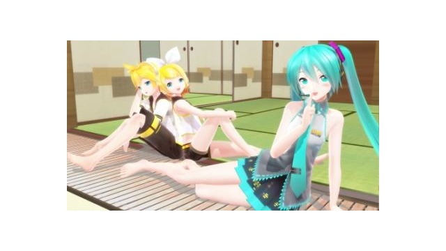 YYB式改変鏡音リン袖なし素足