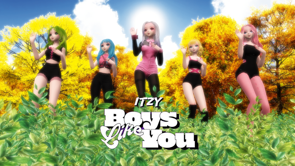 KPOP ITZY Boys Like You 5p ver.