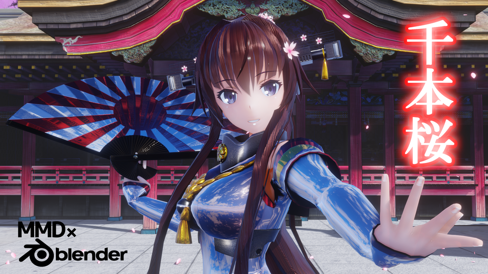 【MMDカメラモーション】千本桜