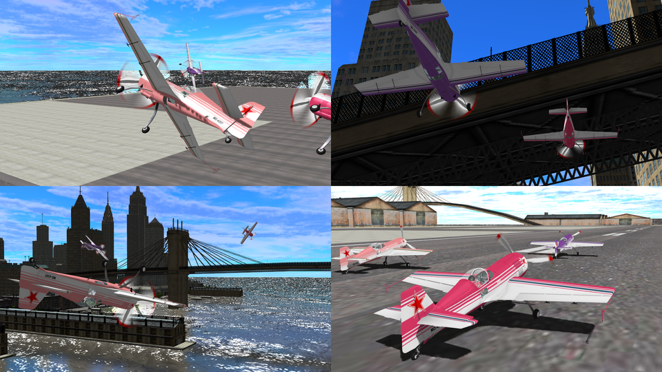 Su-26でモブハッタンを飛ぶ