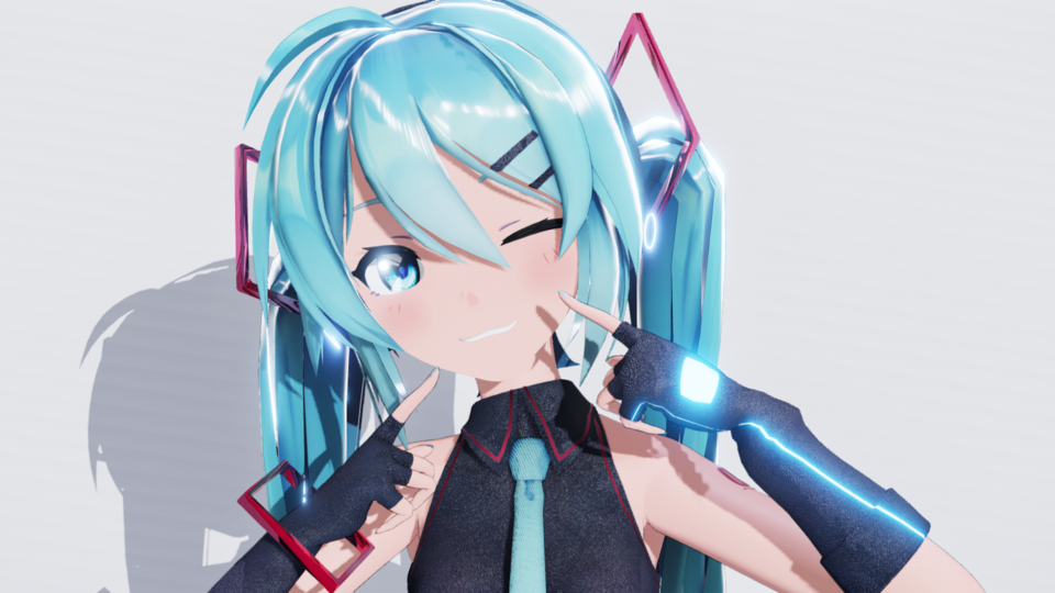 可愛くなれたらいいのに　モーション配布