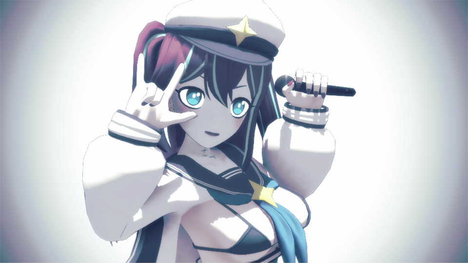 魔法少女にあこがれて 超BIGアクスタ 阿古屋真珠 姉母ネモ ※高さ