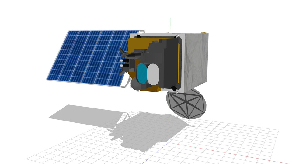 ひまわり8号MMDモデル