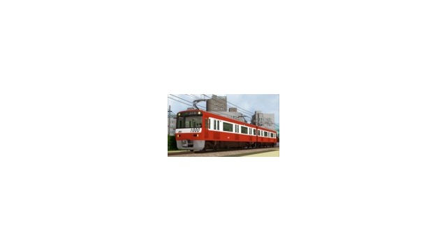 赤い電車（改造モデル）