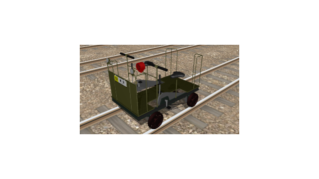 足こぎトロッコ