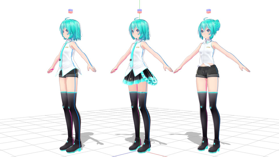 Tda式初音ミク_盗賊つばき流モーショントレースモデルv1.13