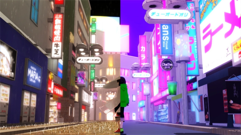 都会の中央通りステージ