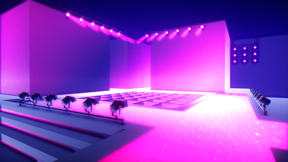 サイバーダンスステージ