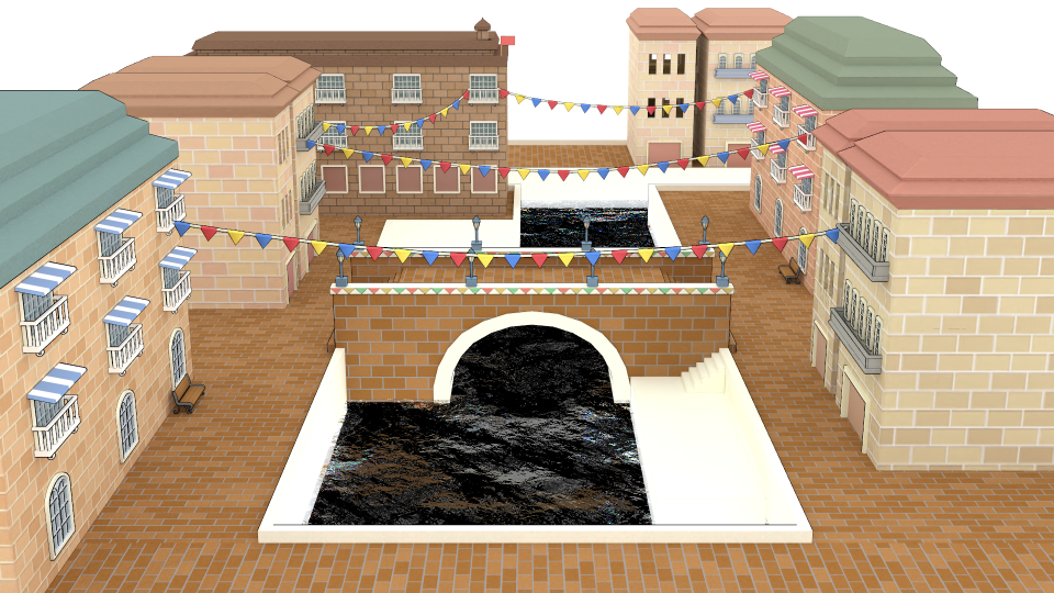 河川の水兵さんステージ