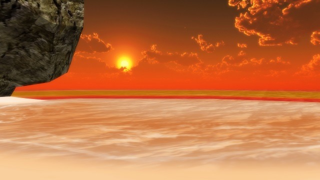 バトーキン島_sunset