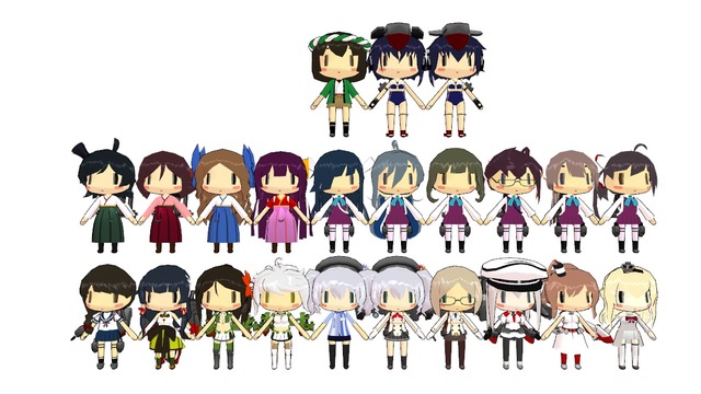 うめてんてーへちょ絵風艦これセット20170818