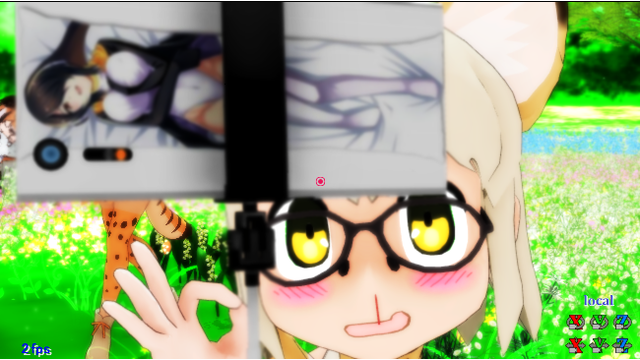 スマホ撮影セット　皇帝ペンギンめちゃシコVer【MMDけもフレ】