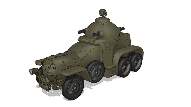 クロスレイ装甲車6輪型