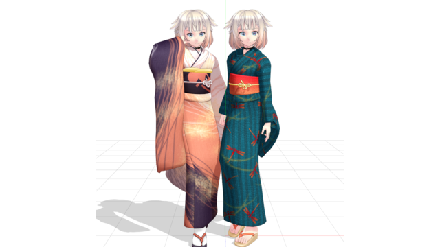 ONE和服テクスチャセット