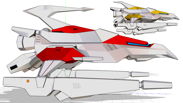 オリジンシルバーホーク＆友軍機（ダライアスバースト）ver2.0