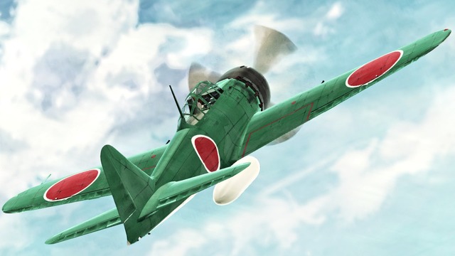 零式艦上戦闘機五二型(MMDモデル)