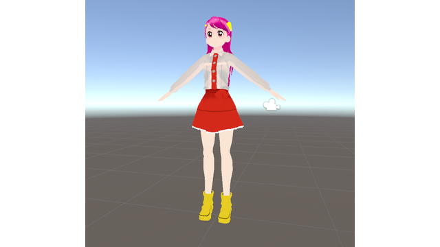 VR草の者式 おきゅらすたん 1.03 VRChat向けFBX