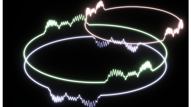 音声波形リング