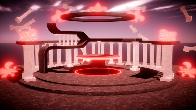 柱の異空間ステージ